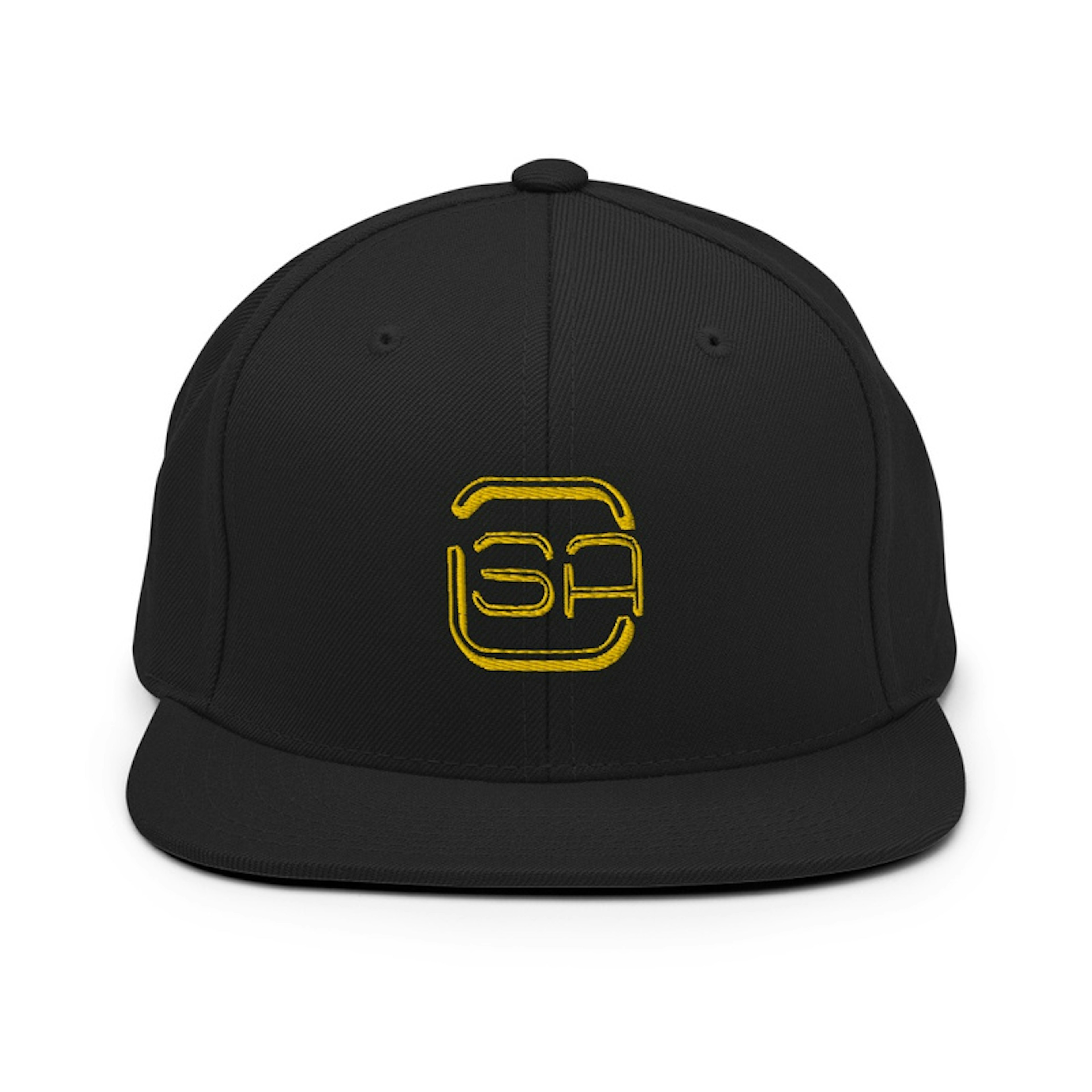 SCA Afterlife Gold Logo Snapback hat