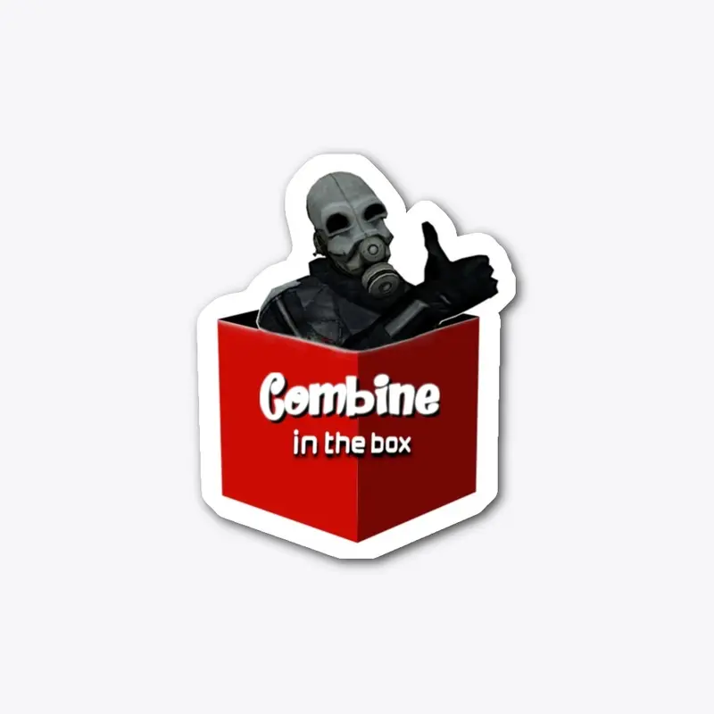 Combine in the Box sticker